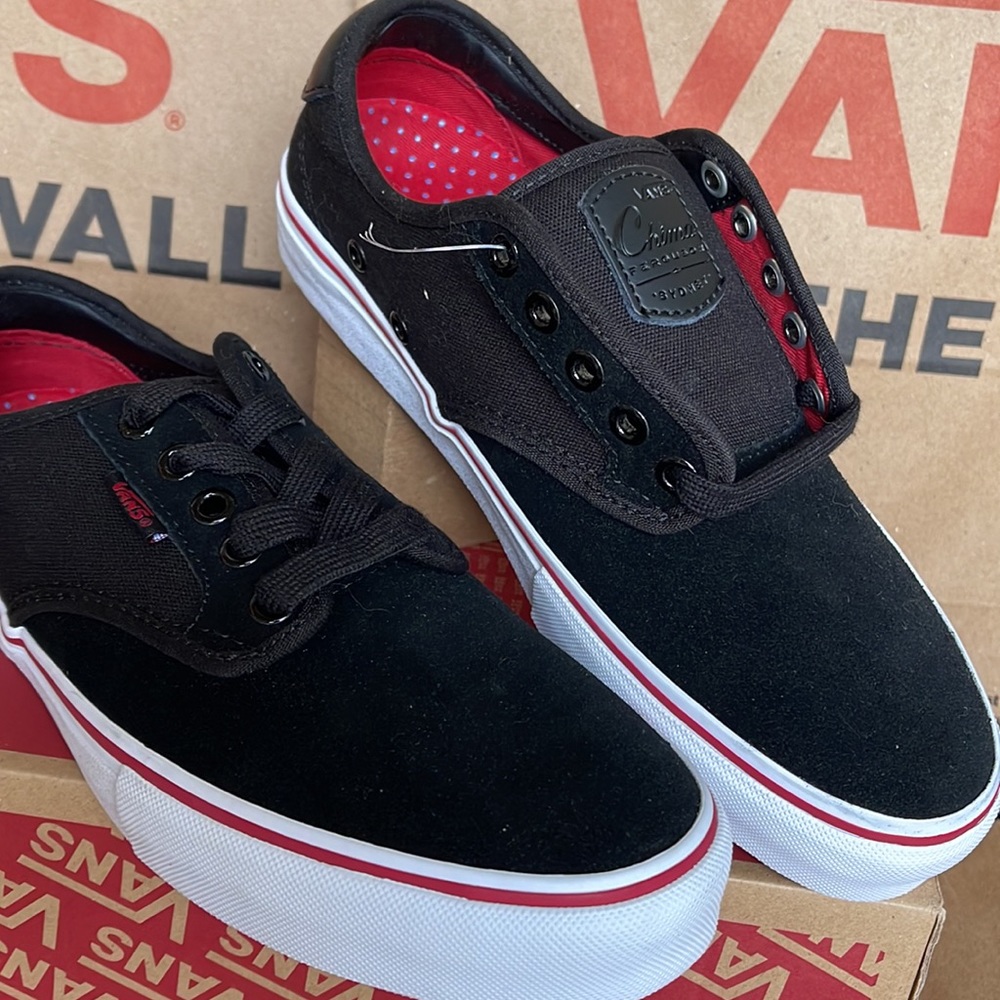 Vans Chima Ferguson Pro Black/White/Chili Pepper sneakers WMNS - Picture 7 of 16